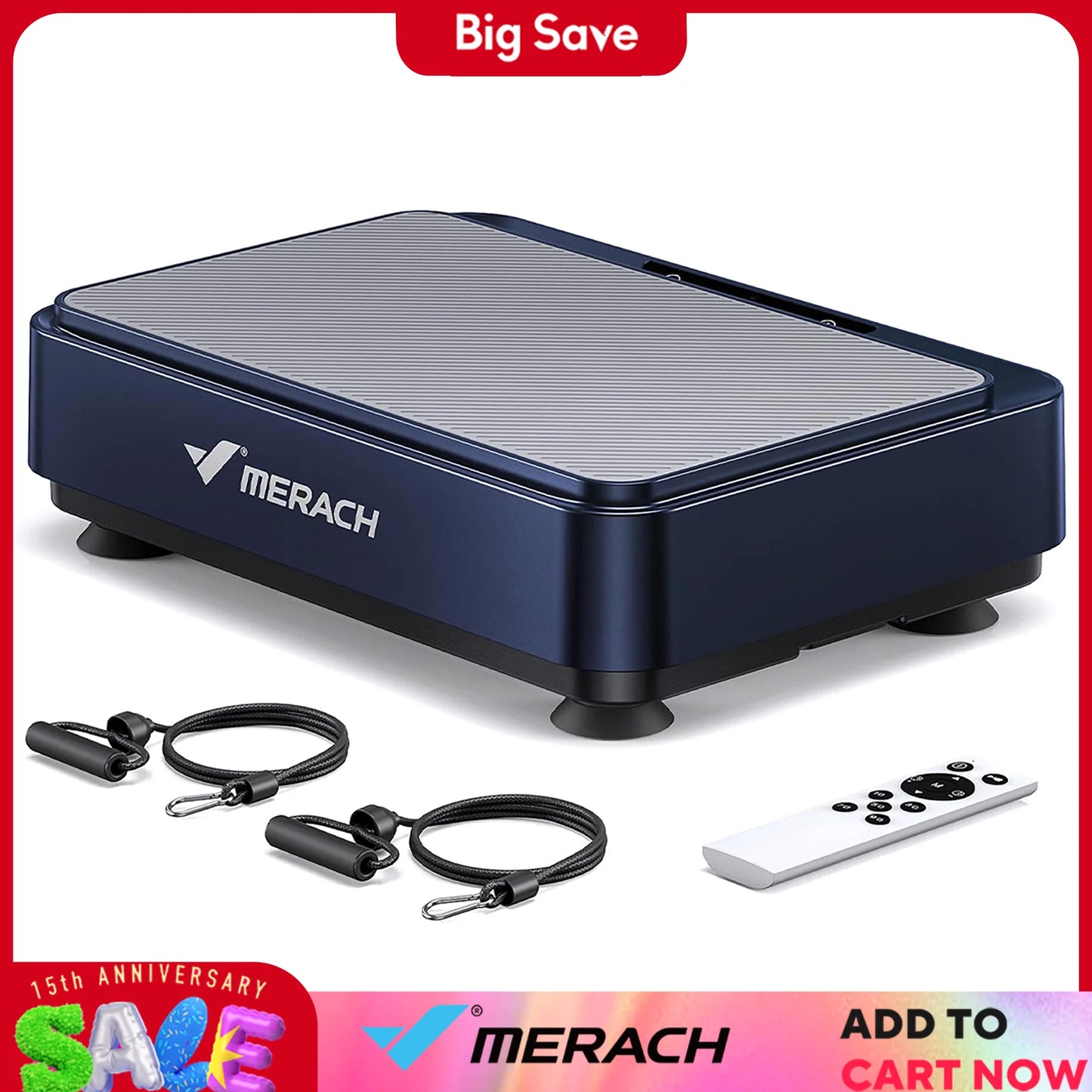 Merach Vibration Plate Exercise Machine Lymphatic Drainage