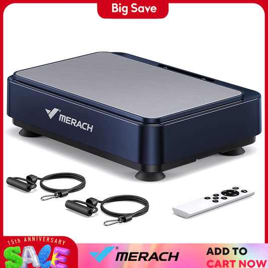 Merach Vibration Plate Exercise Machine Lymphatic Drainage