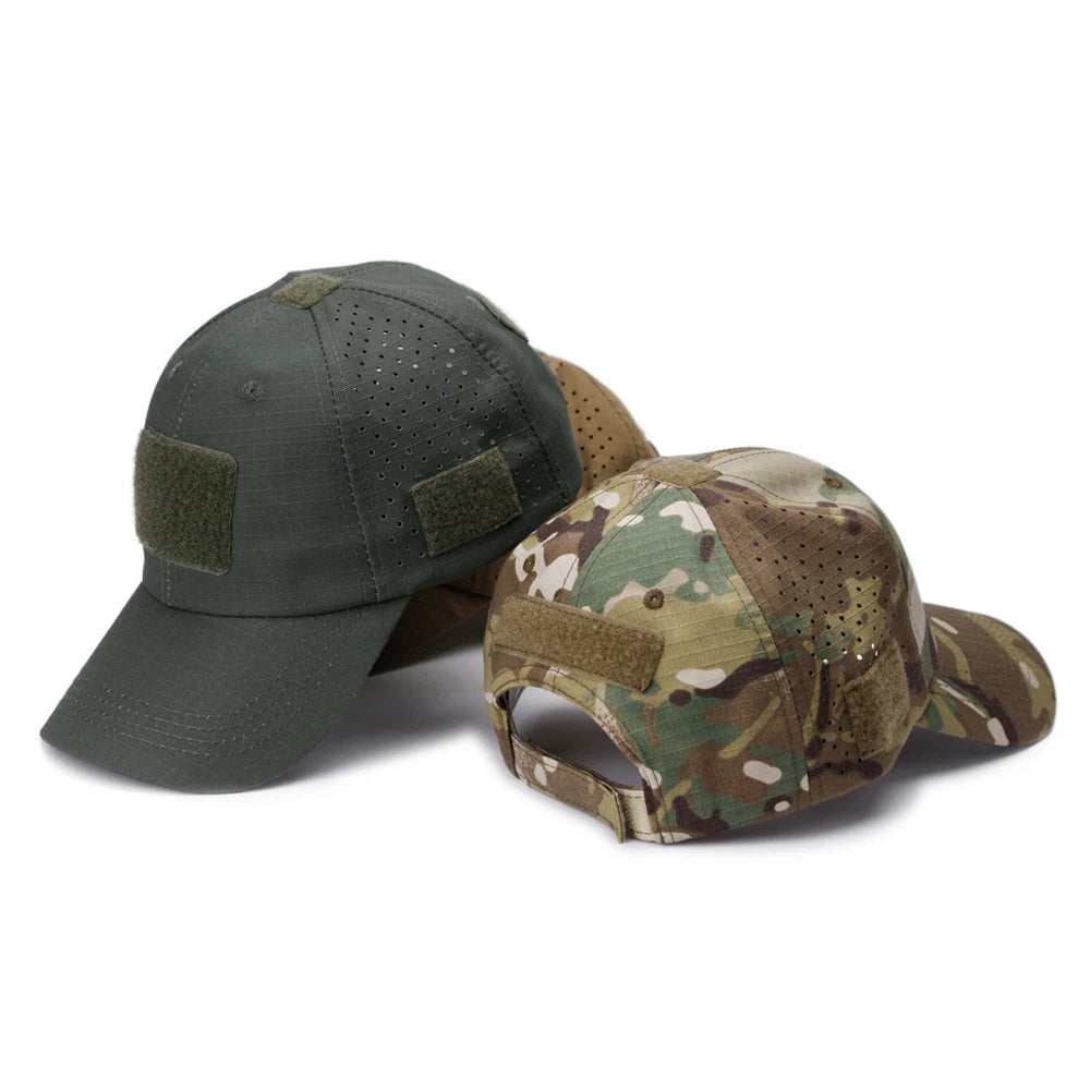 Unisex Camouflage Outdoor Baseball Cap Breathable Sun Hat