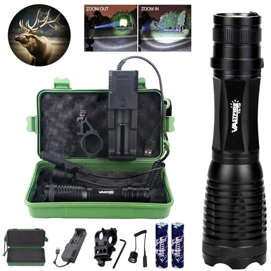VASTFIRE 1200 Lumen LED Flashlight VA 710 Remote Switch