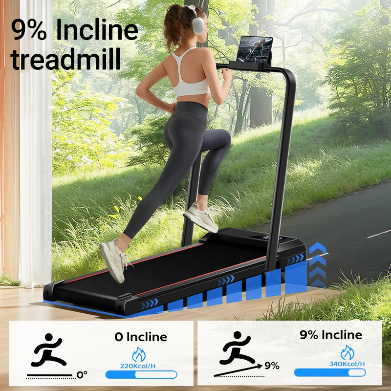 Cursor Fitness Umay Walking Pad Treadmill With LED Display