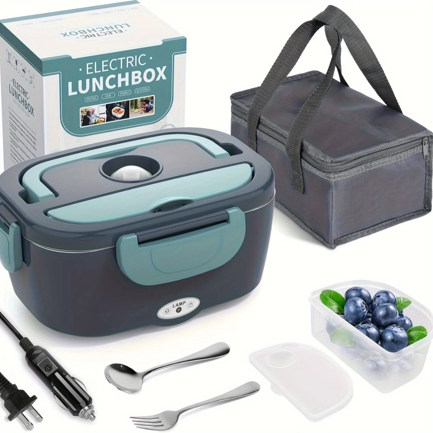 DUTRIEUX Electric Lunch Box Warmer Portable Car And Home