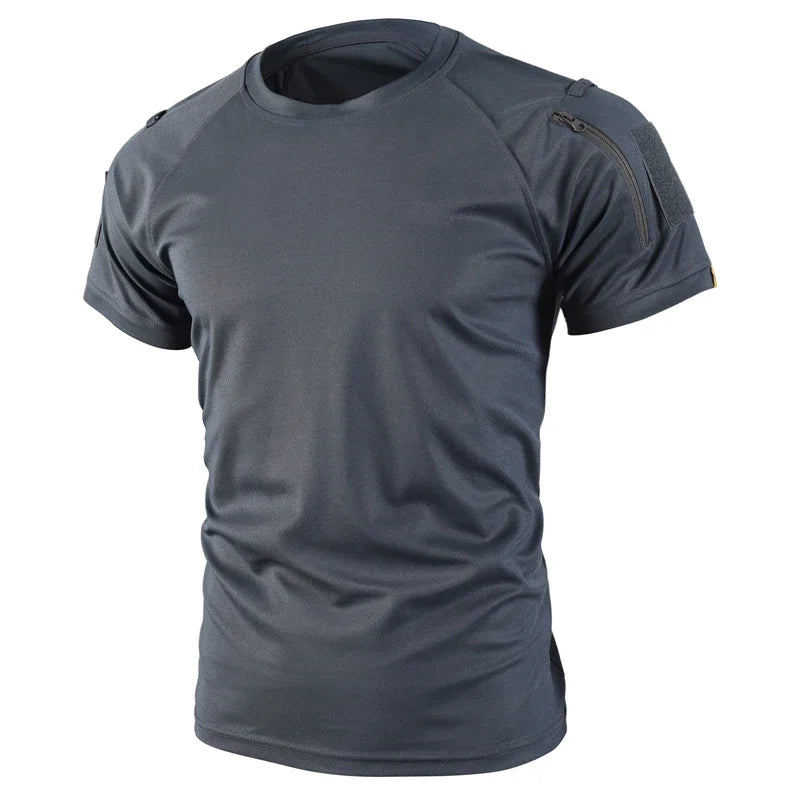 Mazerout Mens Quick Dry Outdoor Tee For Hiking And Camping