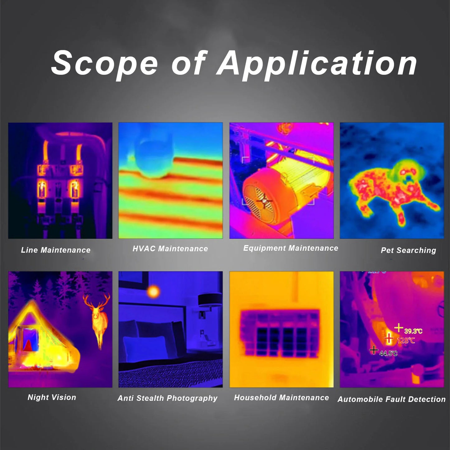 Thermal Imaging Camera 300C Portable Handheld Data Link