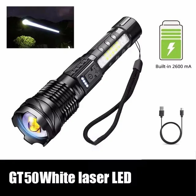 Elite Outdoor Store XHP70 LED Flashlight Waterproof 18650