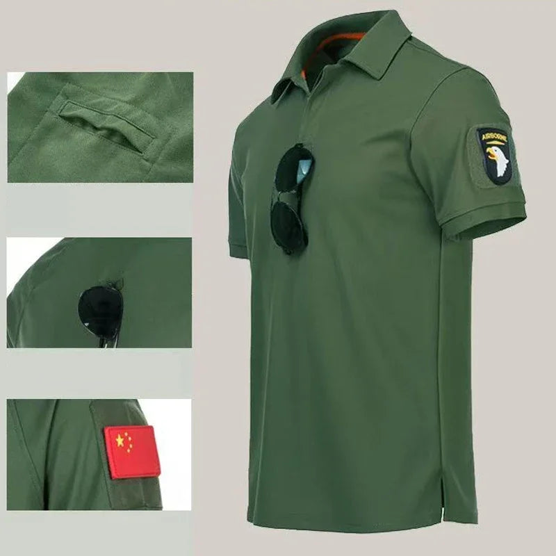Mazerout Mens Quick Dry Outdoor Tee For Hiking And Camping