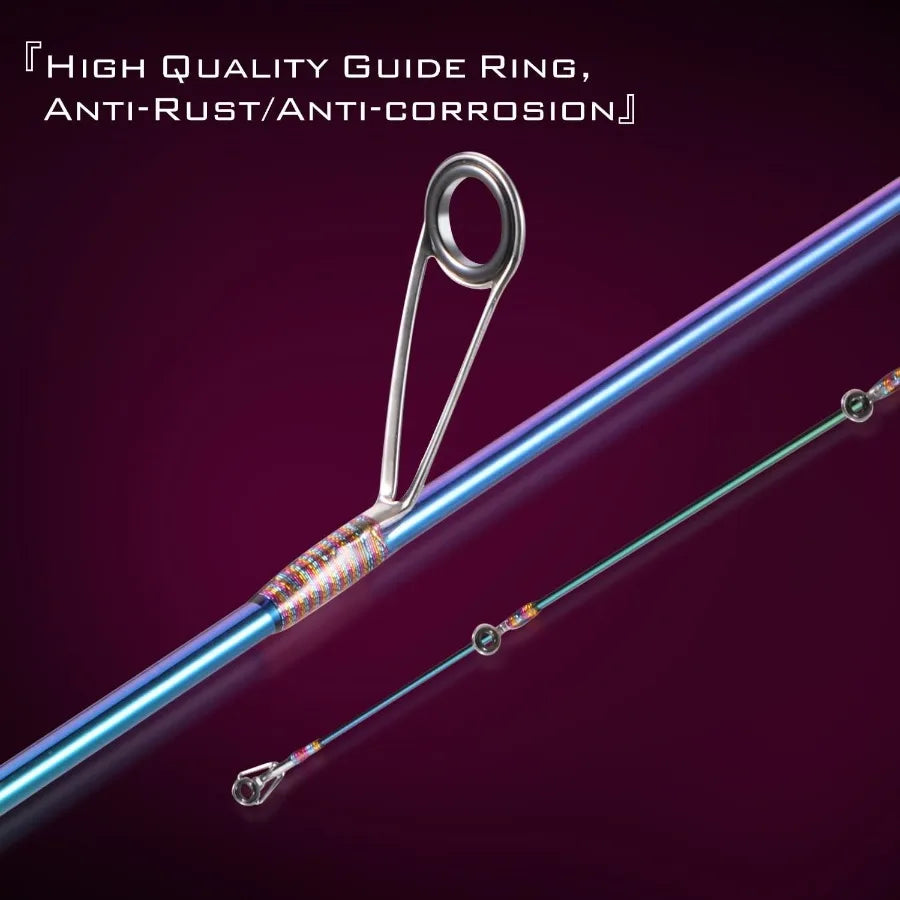 Ultralight Graphite Spinning Rod And Reel Combo Precision