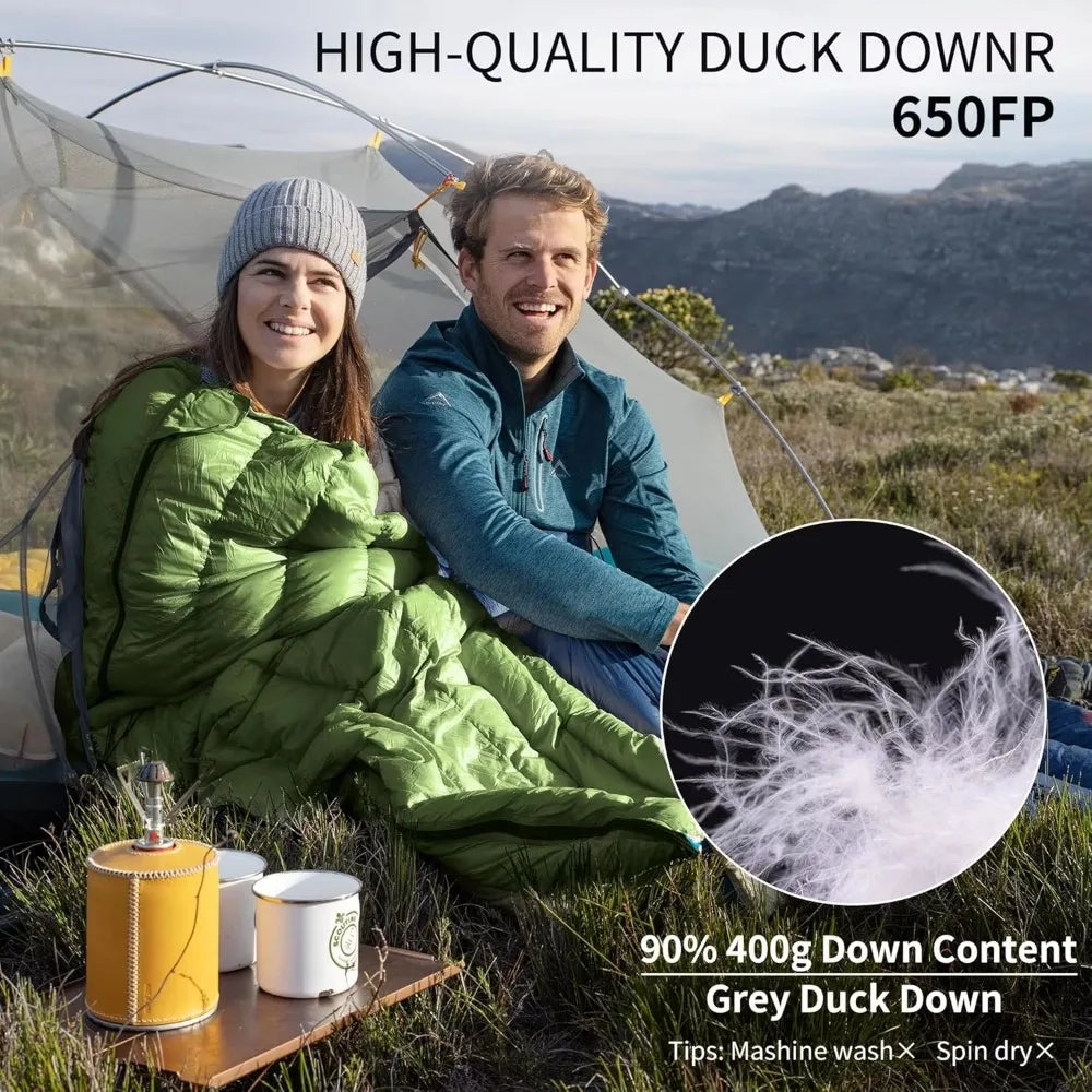 Elite Outdoor Store Ultralight Down Sleeping Bag 3 Season