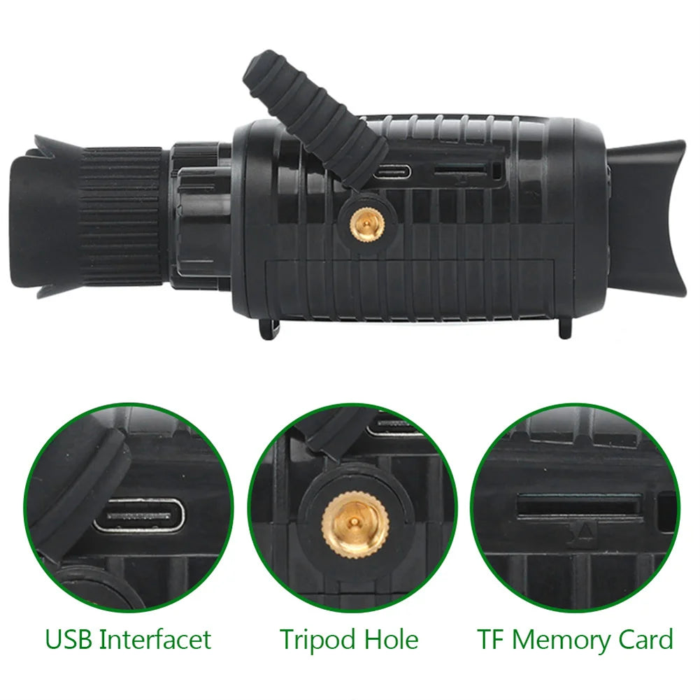 R7 Night Vision Monocular 5X Zoom Infrared For Hunting