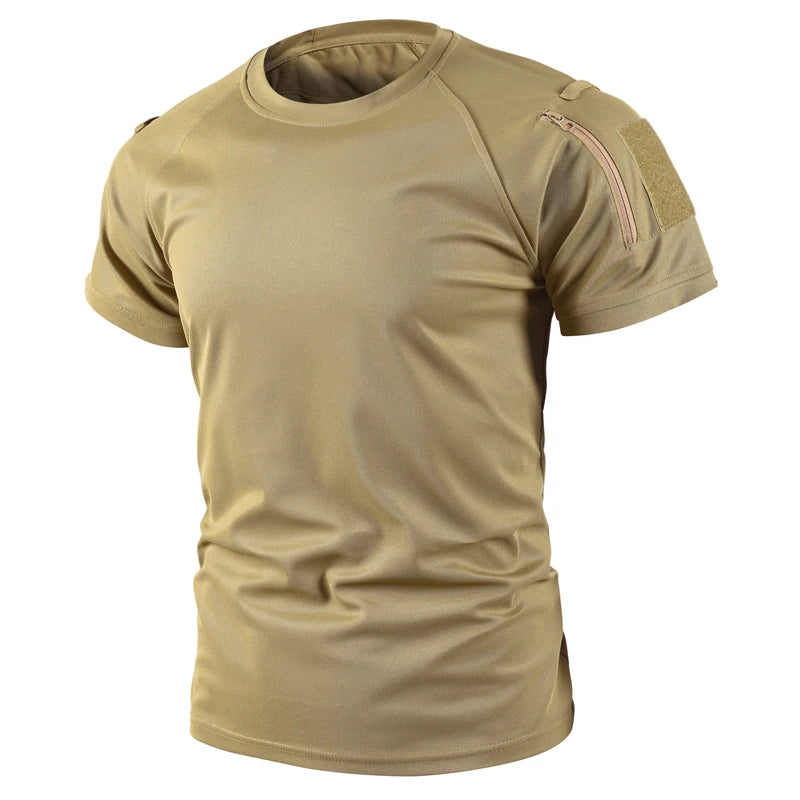 Mazerout Mens Quick Dry Outdoor Tee For Hiking And Camping