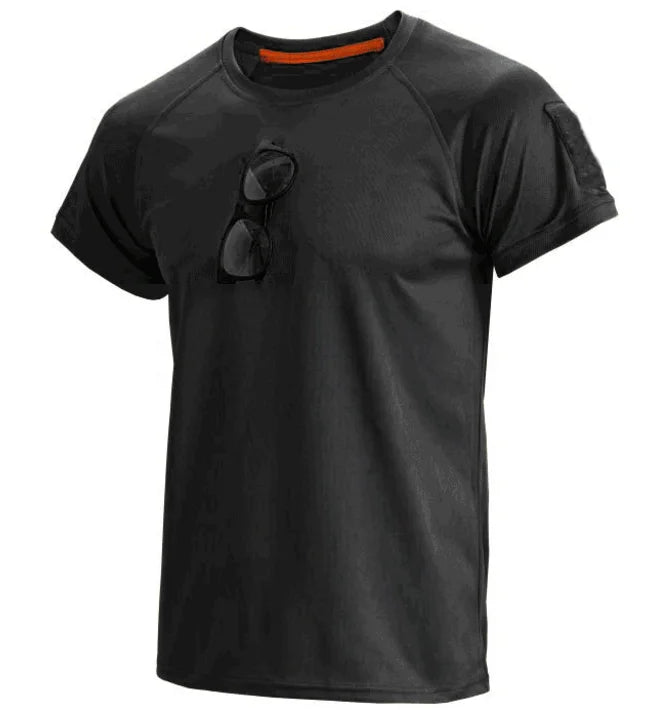 Mazerout Mens Quick Dry Outdoor Tee For Hiking And Camping