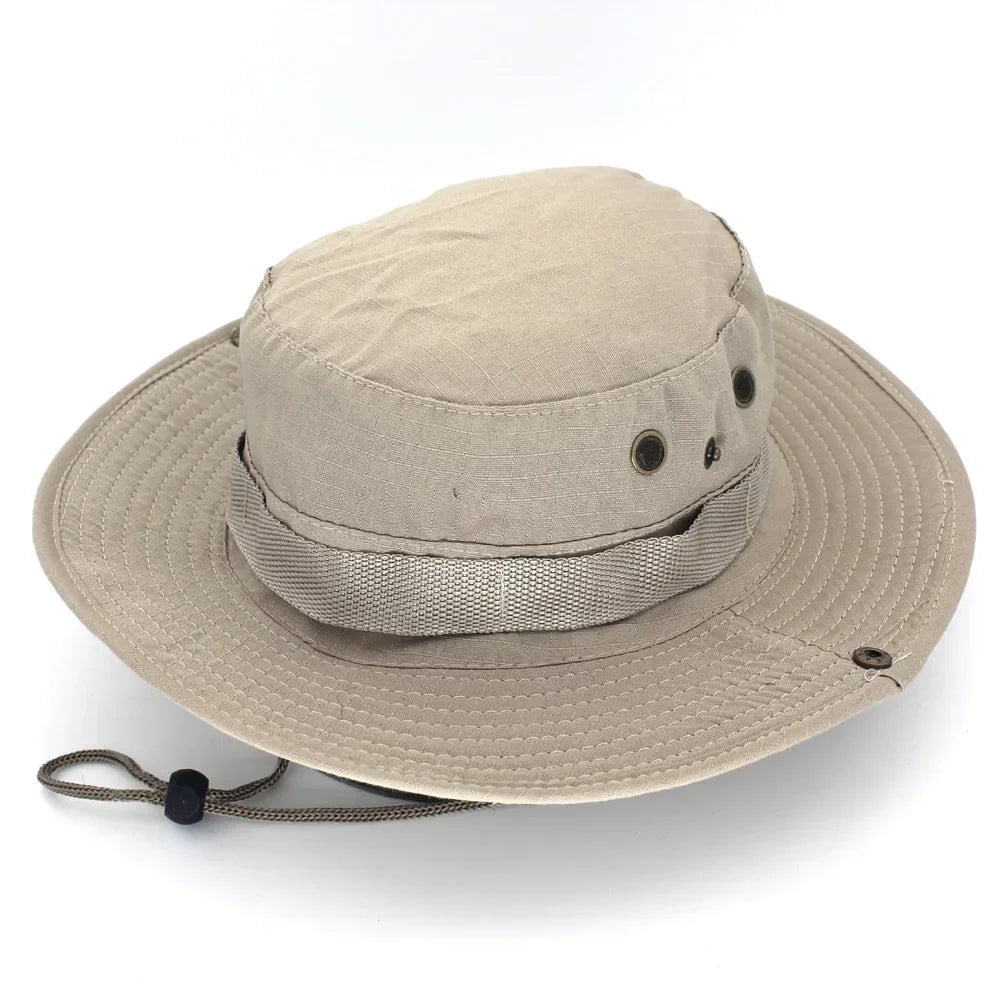 Camouflage Boonie Hat For Men Outdoor Sports Sun Bucket Cap
