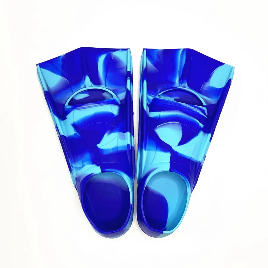 XMSJ Silicone Swim Fins For Beginners Kids And Adults