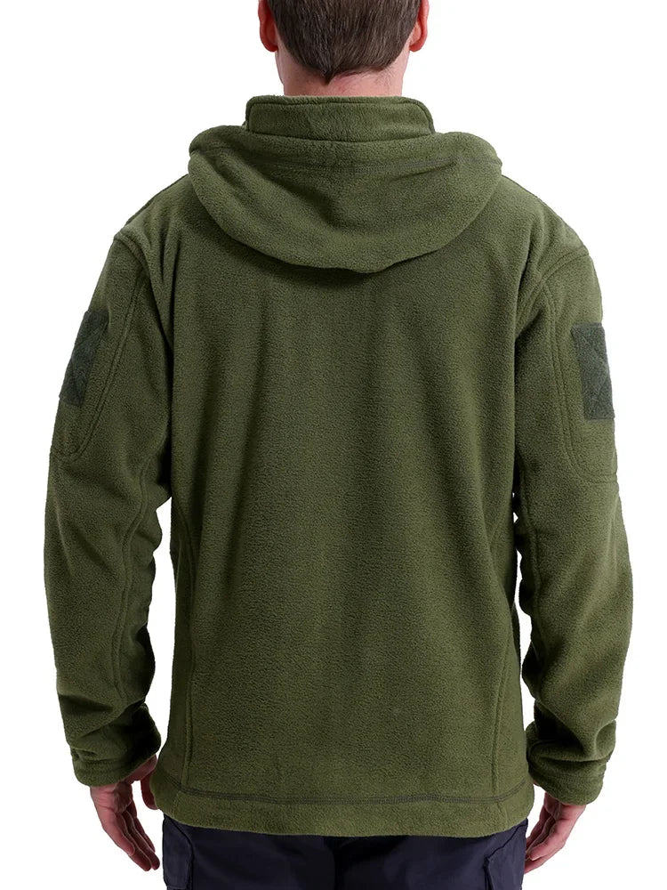 ReFire Gear Fleece Tactical Jacket Hunting Full Zip Pockets