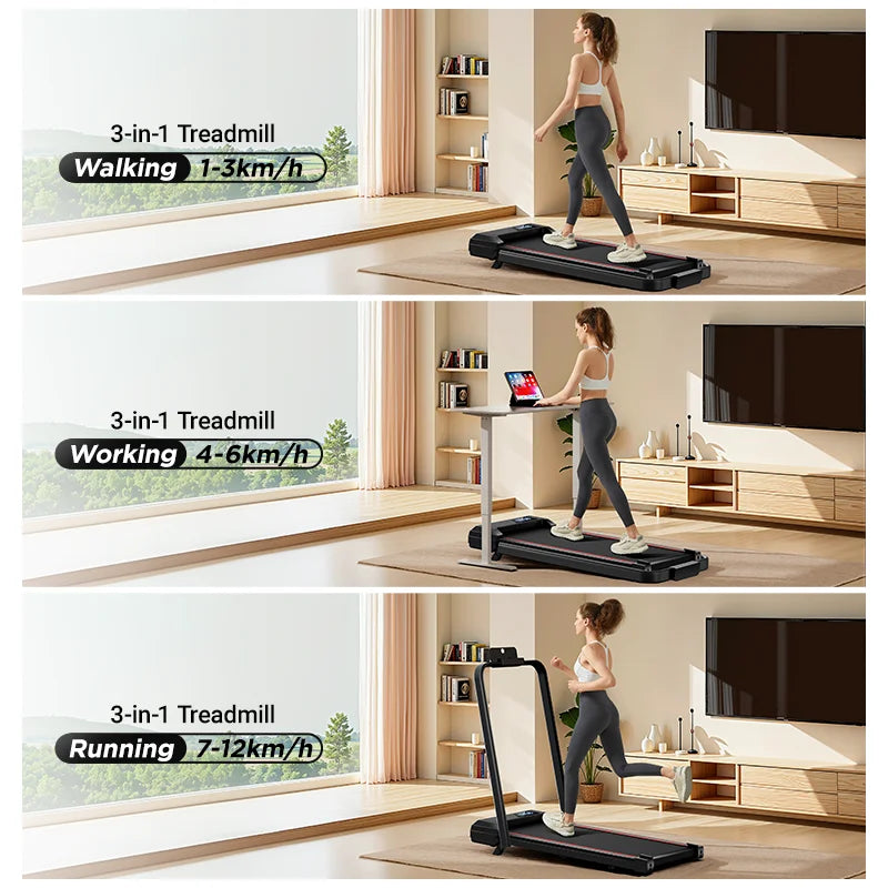 Cursor Fitness Umay Walking Pad Treadmill With LED Display