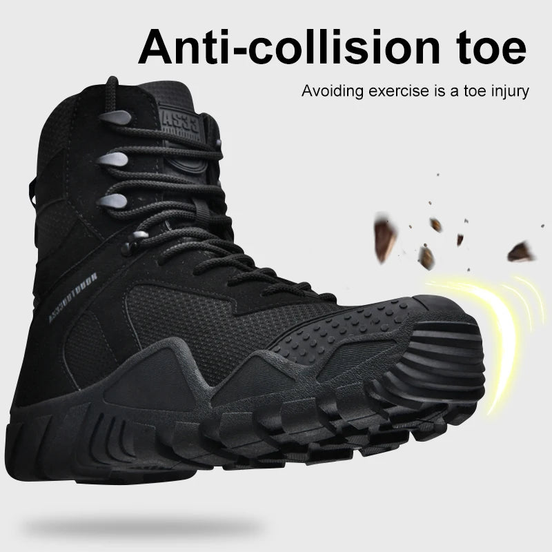 Louis Kadhrcn Mens Waterproof Outdoor Hiking Boots