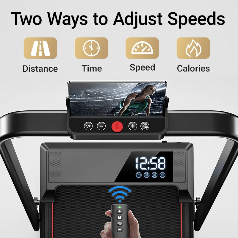 Cursor Fitness Umay Walking Pad Treadmill With LED Display