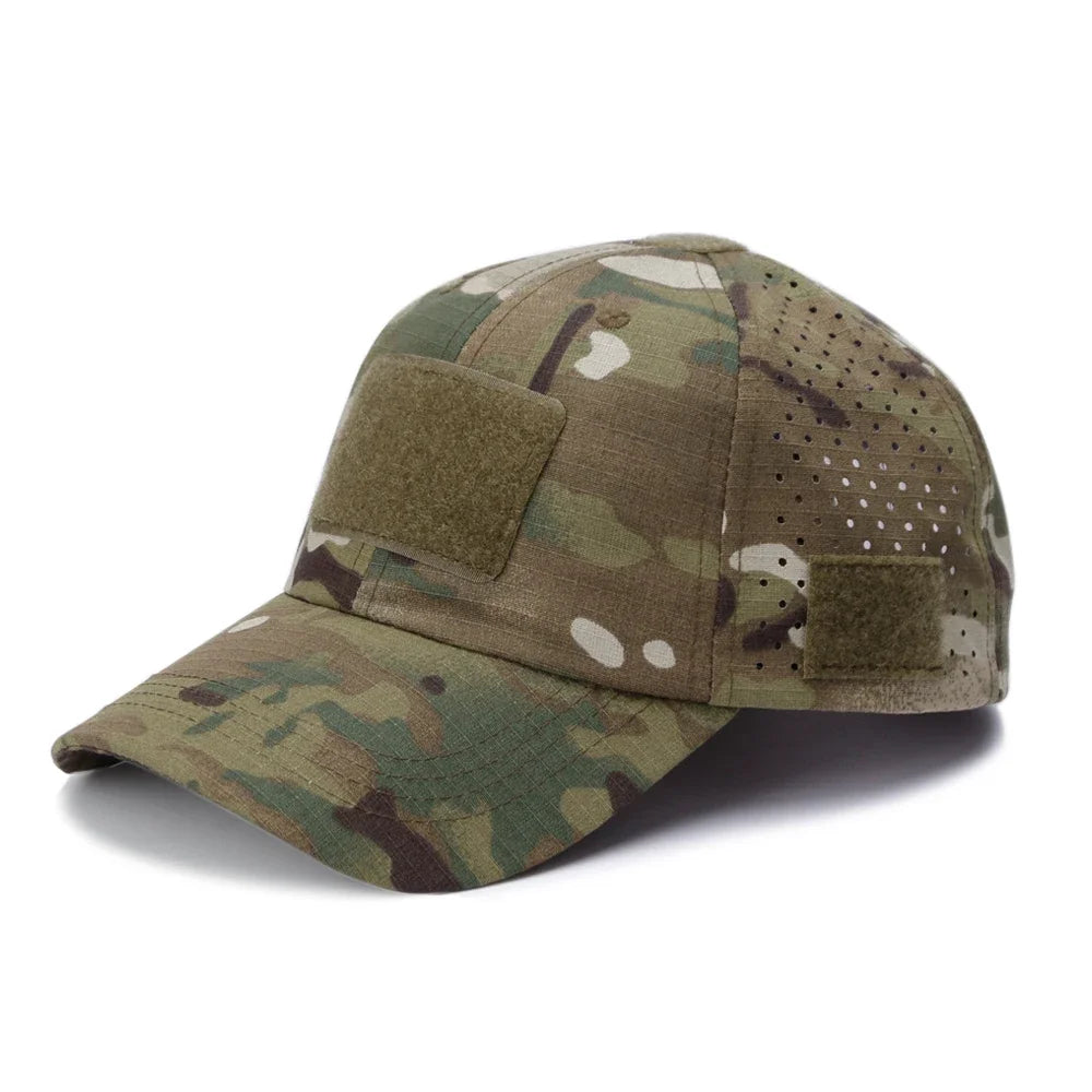 Unisex Camouflage Outdoor Baseball Cap Breathable Sun Hat