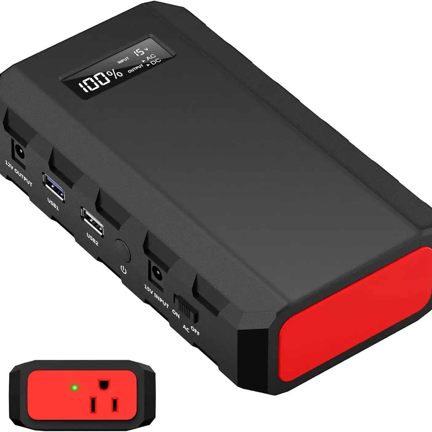 SinKeu Portable Power Station 88Wh 24000mAh AC DC USB QC30