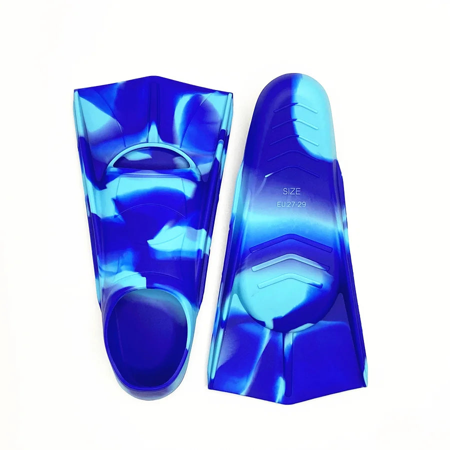 XMSJ Silicone Swim Fins For Beginners Kids And Adults