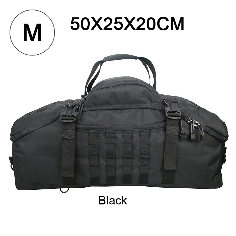 QCN Molle Tactical Travel Bag Military Duffle For Camping