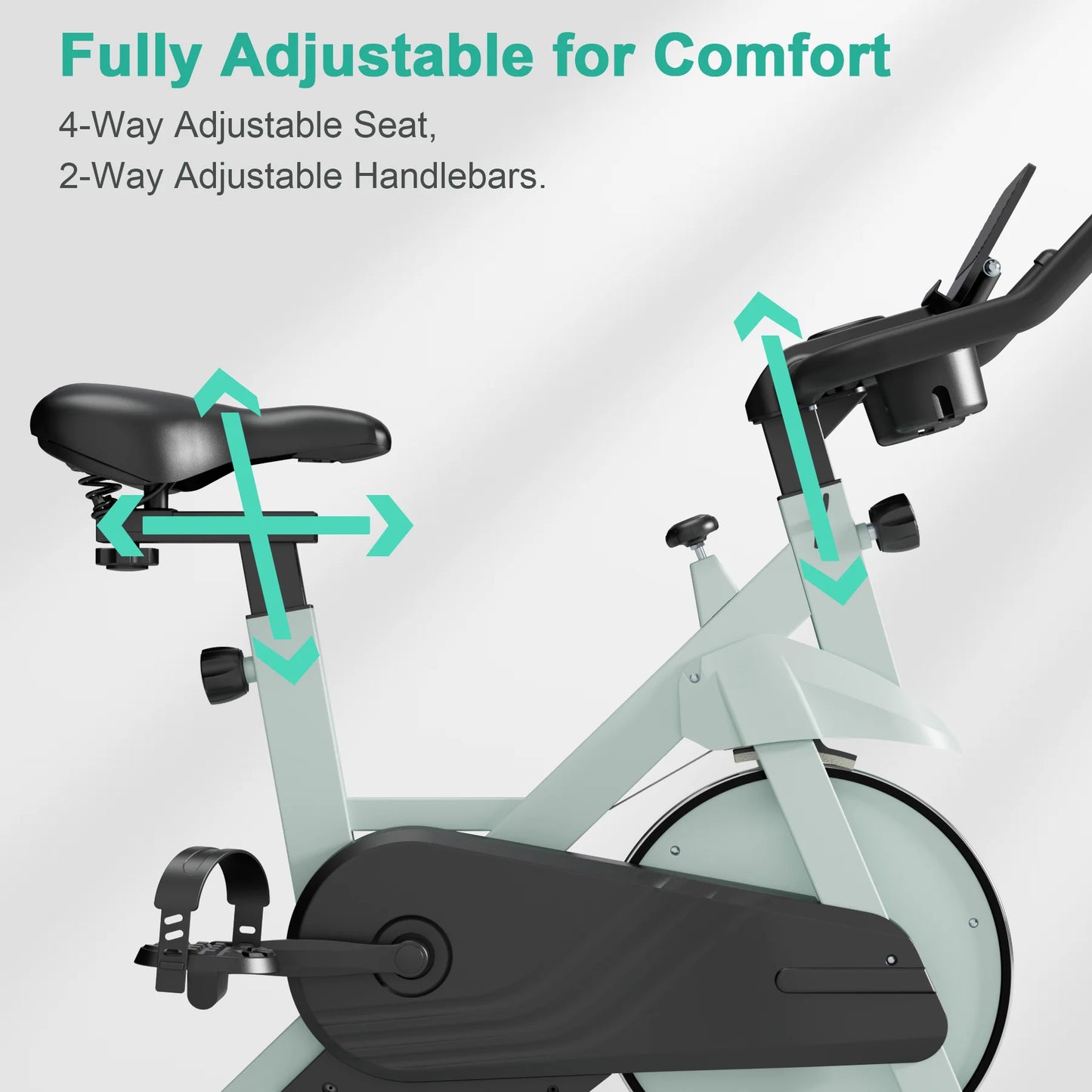 Superun Magnetic Resistance Exercise Bike Low Noise