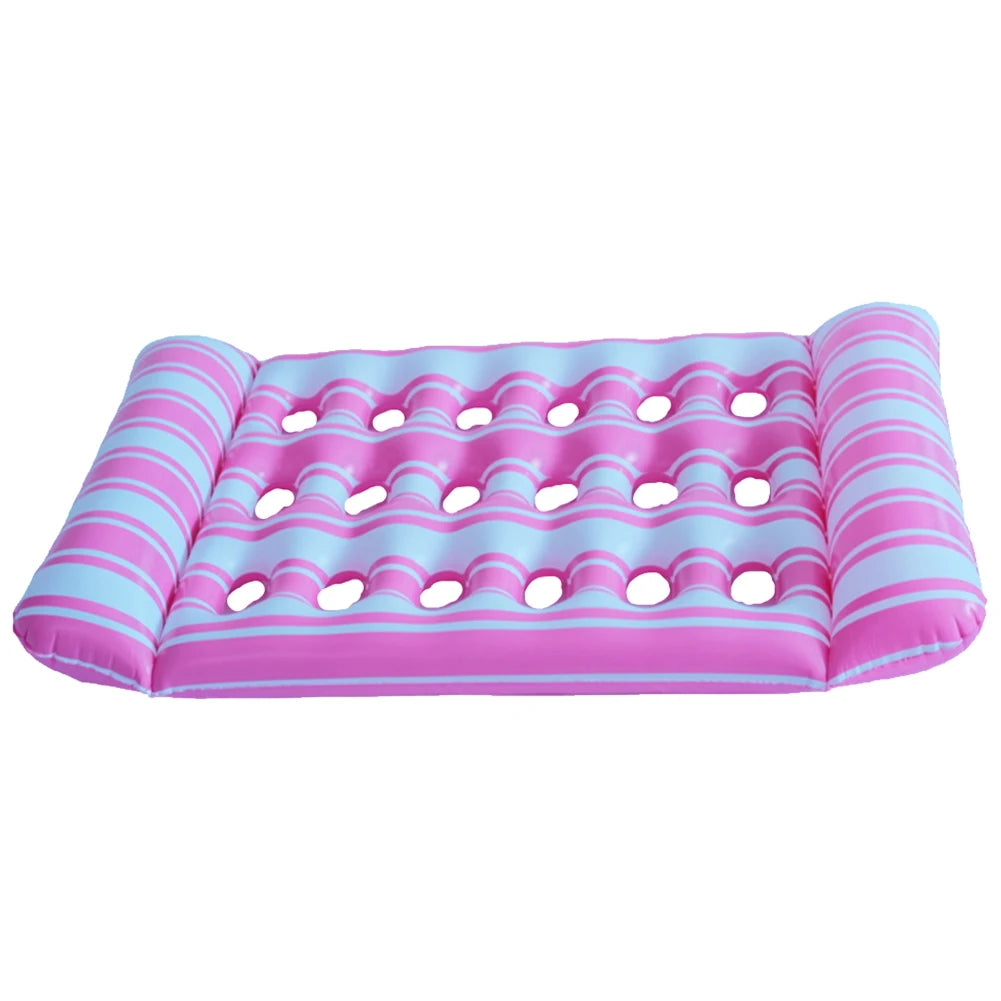 Inflatable Water Sleeping Bed Lounger Pool Float Outdoor