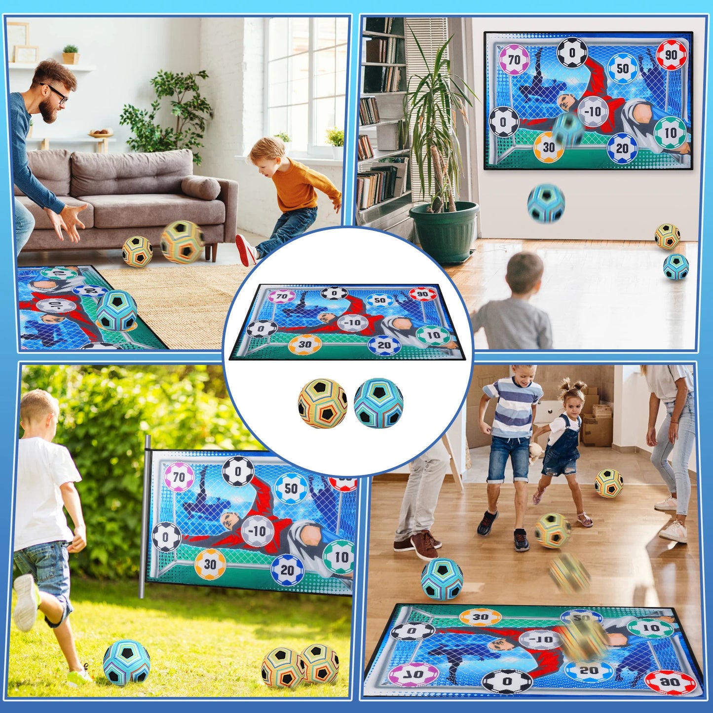 VATOS Football Game Set For Kids Indoor Outdoor Soccer