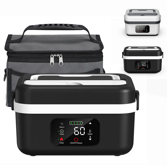 Wireless Insulated Lunch Box with 8000mAh Battery 60W Heater
