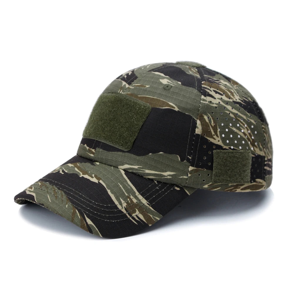 Unisex Camouflage Outdoor Baseball Cap Breathable Sun Hat
