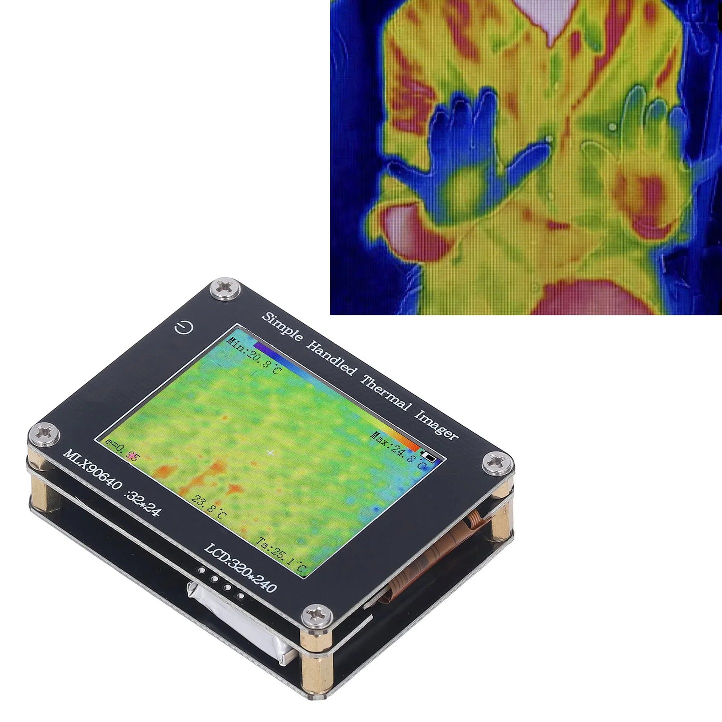 Thermal Imaging Camera 300C Portable Handheld Data Link