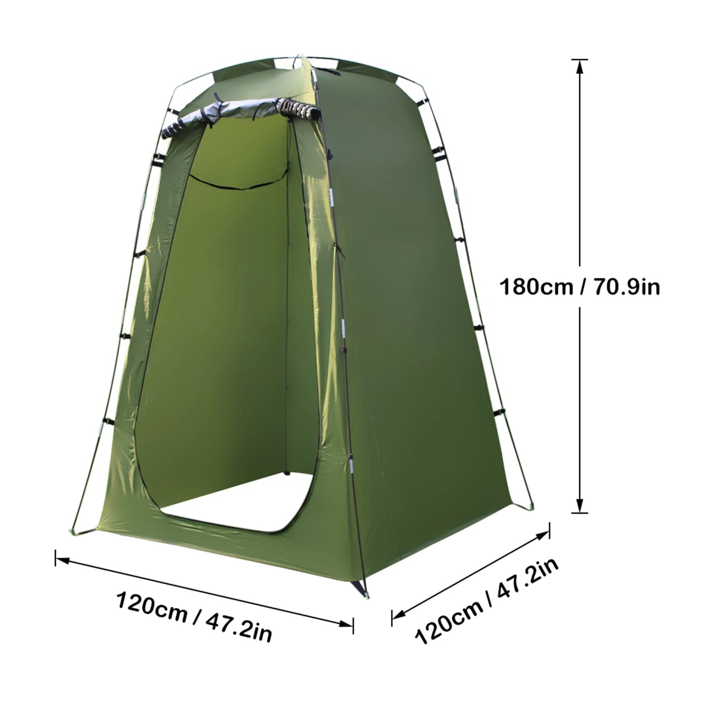 Pop Up Shower Tent Privacy Changing Room Camping Hexagon