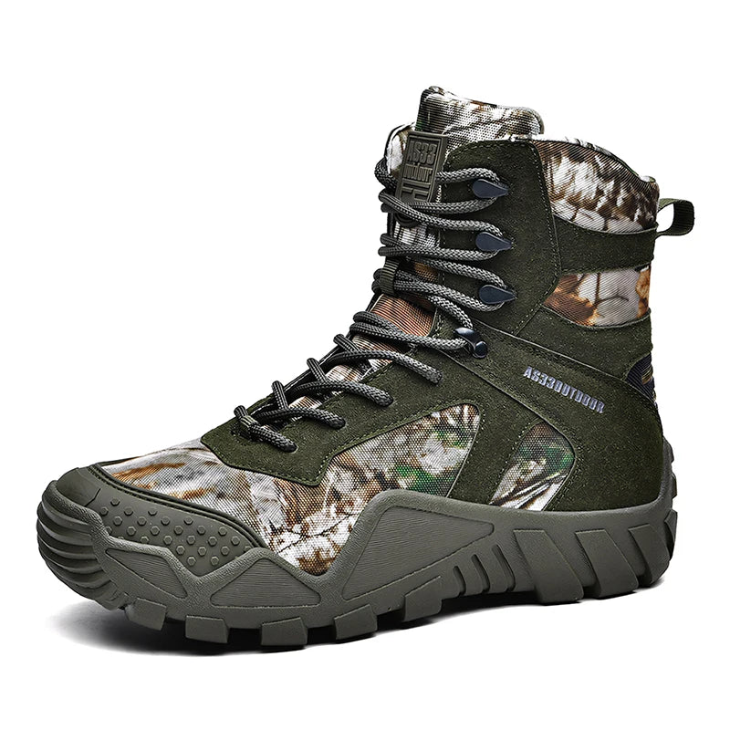 Louis Kadhrcn Mens Waterproof Outdoor Hiking Boots