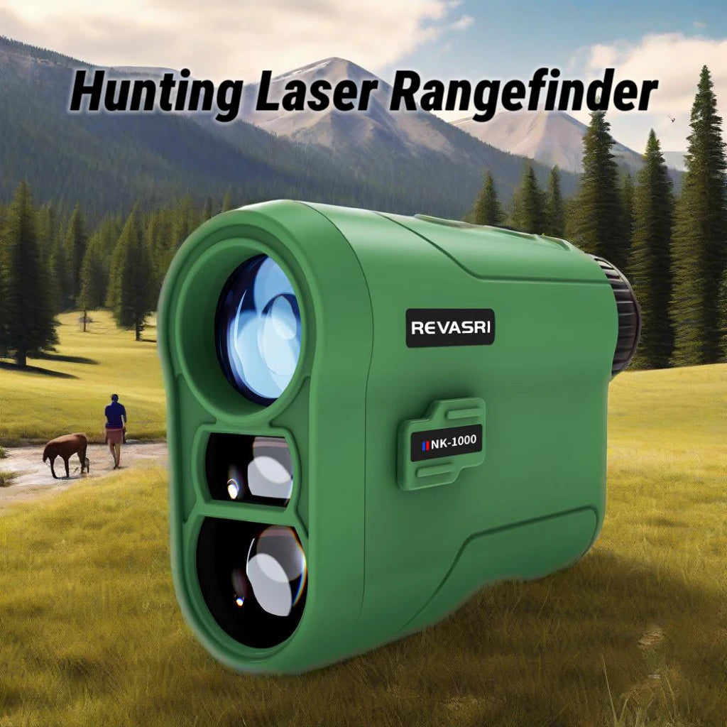 REVASRI Hunting Rangefinder 1000M Laser With Speed Slope Scan
