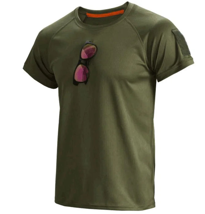 Mazerout Mens Quick Dry Outdoor Tee For Hiking And Camping