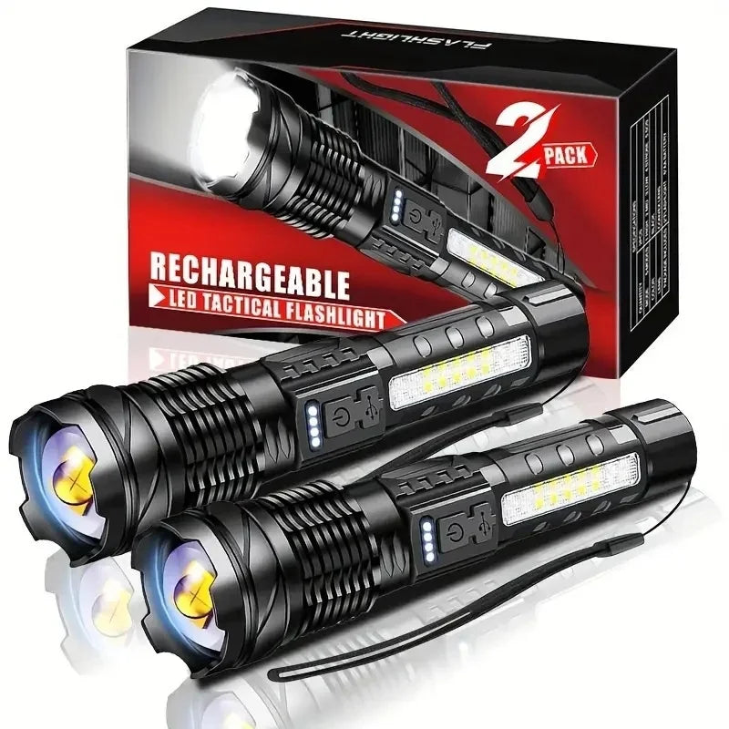 Elite Outdoor Store XHP70 LED Flashlight Waterproof 18650