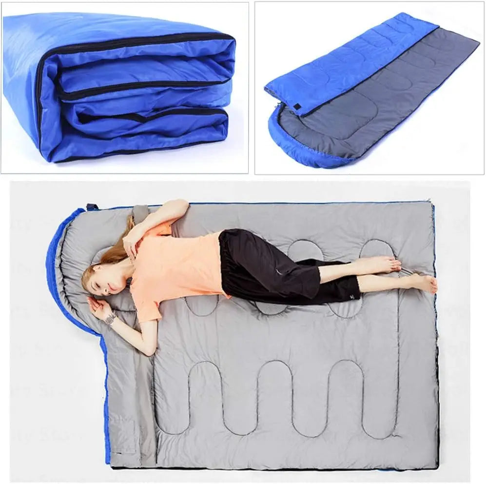 Elite Outdoor Store Cotton Envelope Sleeping Bag Camping