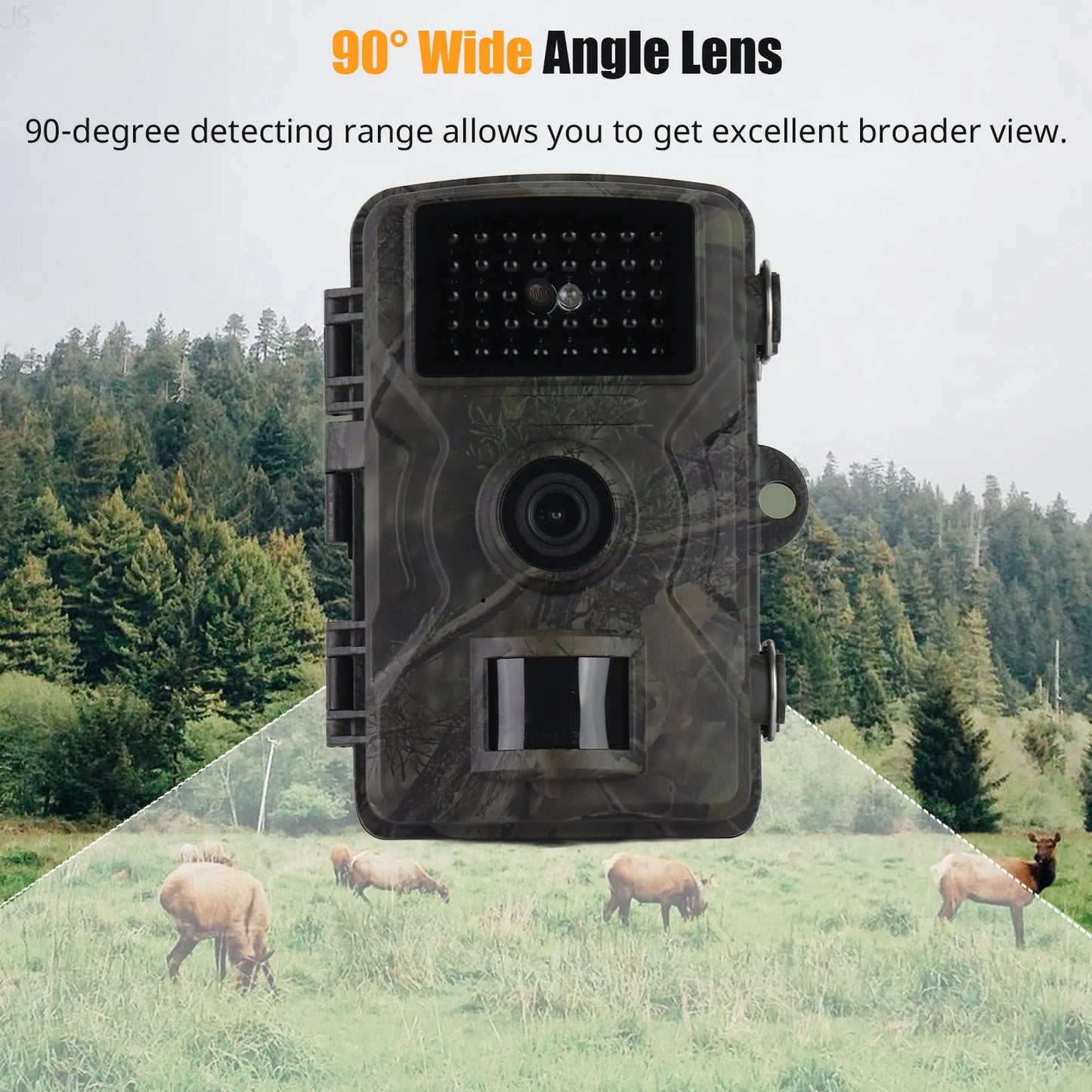 Hilitand 1080P Hunting Trail Camera Infrared Night Vision