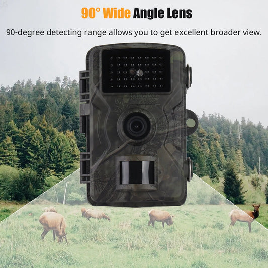 Hilitand 1080P Hunting Trail Camera Infrared Night Vision