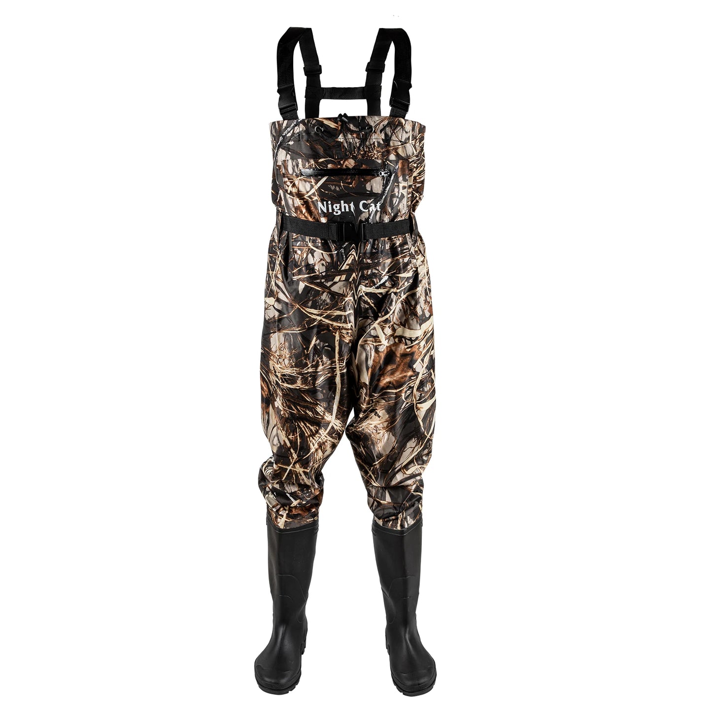 Chest Waders With Boots For Fishing Waterproof Nylon PVC