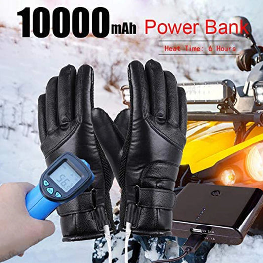 USB Heated Gloves Electric Winter Warming For Outdoor Use