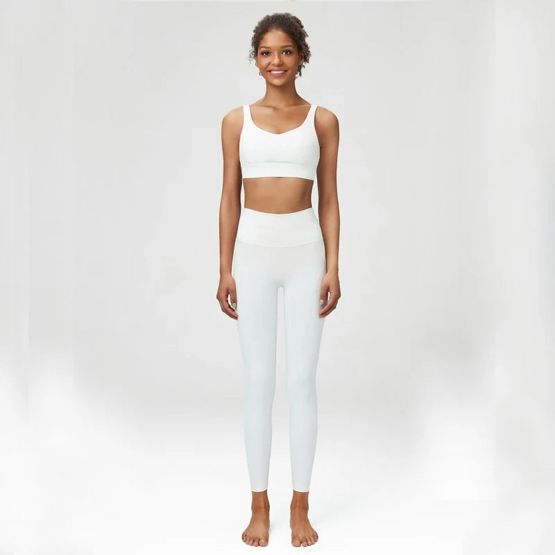 Two Piece Fitness Yoga Set For Women Breathable MoistureWicking ProPerformanceWear