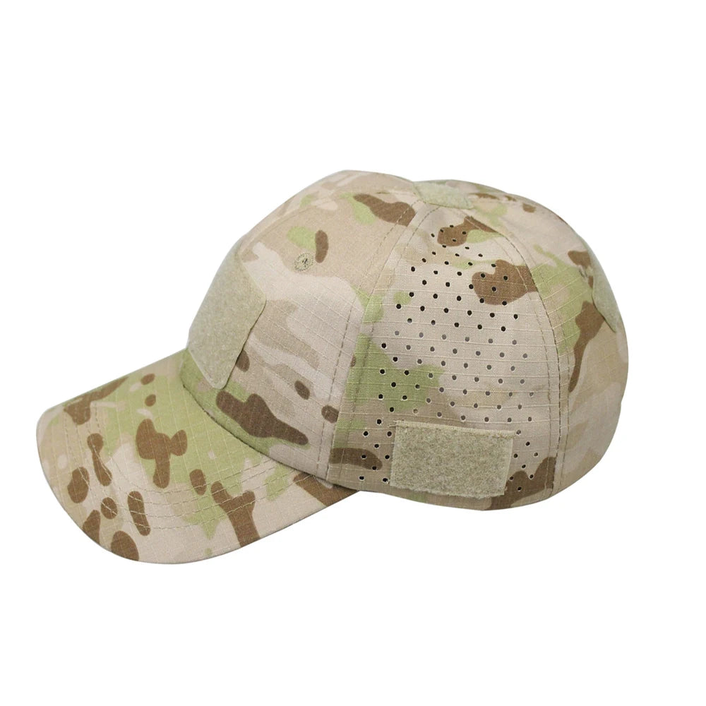 Unisex Camouflage Outdoor Baseball Cap Breathable Sun Hat