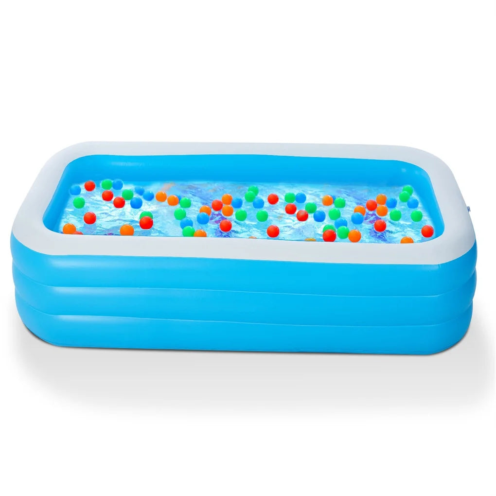 Inflatable Lounge Pool for Outdoor Garden and Backyard