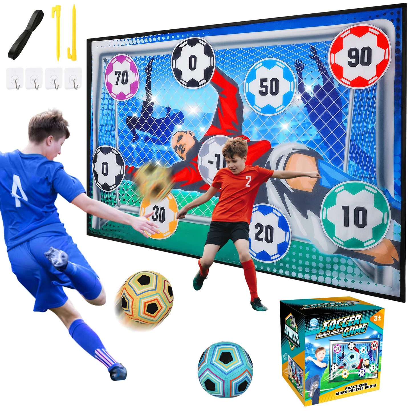 VATOS Football Game Set For Kids Indoor Outdoor Soccer