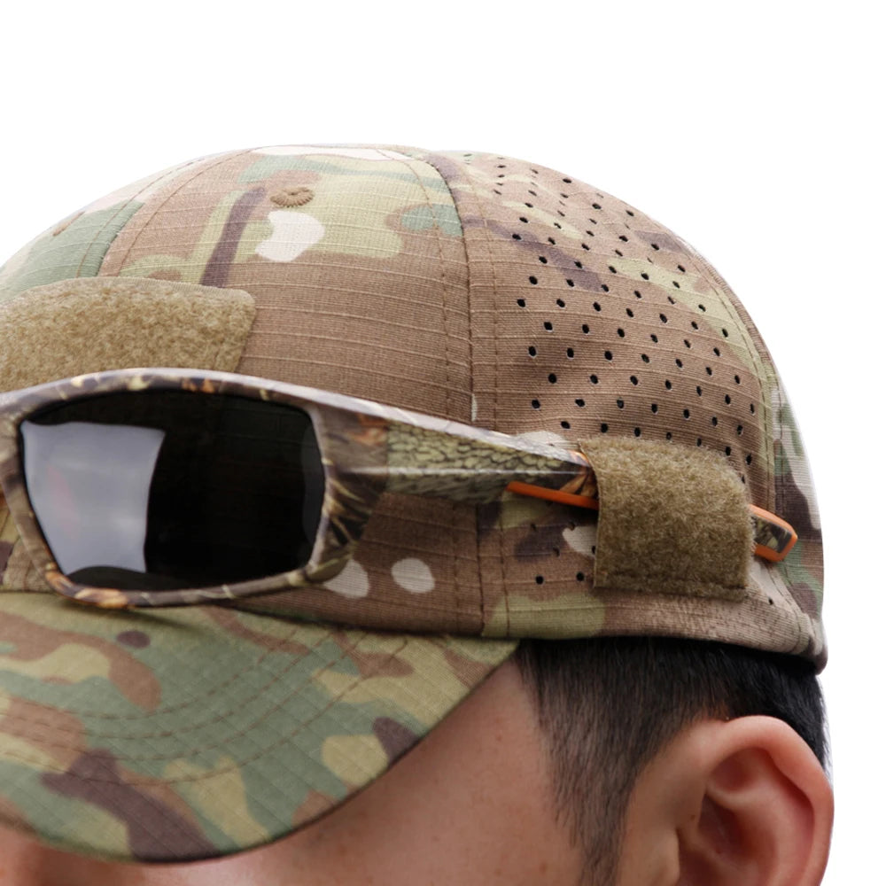 Unisex Camouflage Outdoor Baseball Cap Breathable Sun Hat