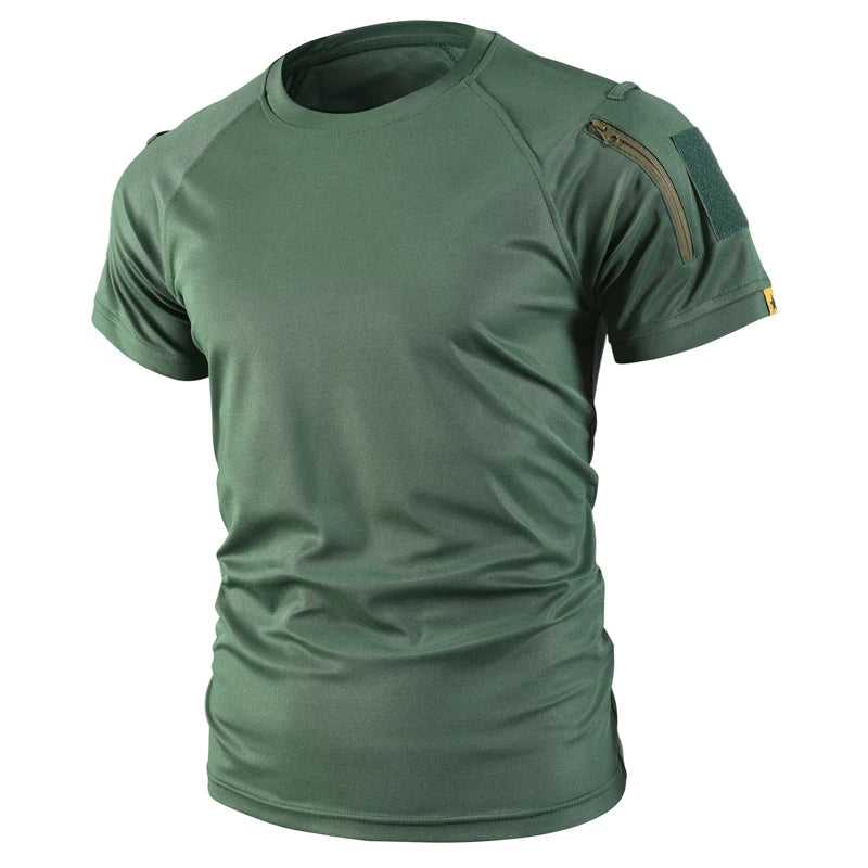 Mazerout Mens Quick Dry Outdoor Tee For Hiking And Camping