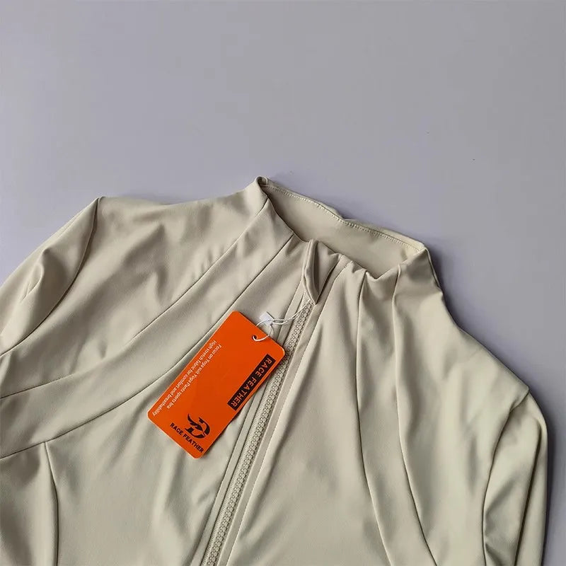 Women's Yoga Jacket Slim Fit Quick Dry Running Long Sleeve