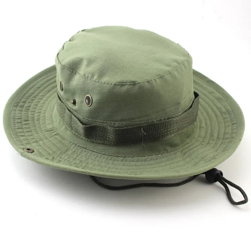 Camouflage Boonie Hat For Men Outdoor Sports Sun Bucket Cap
