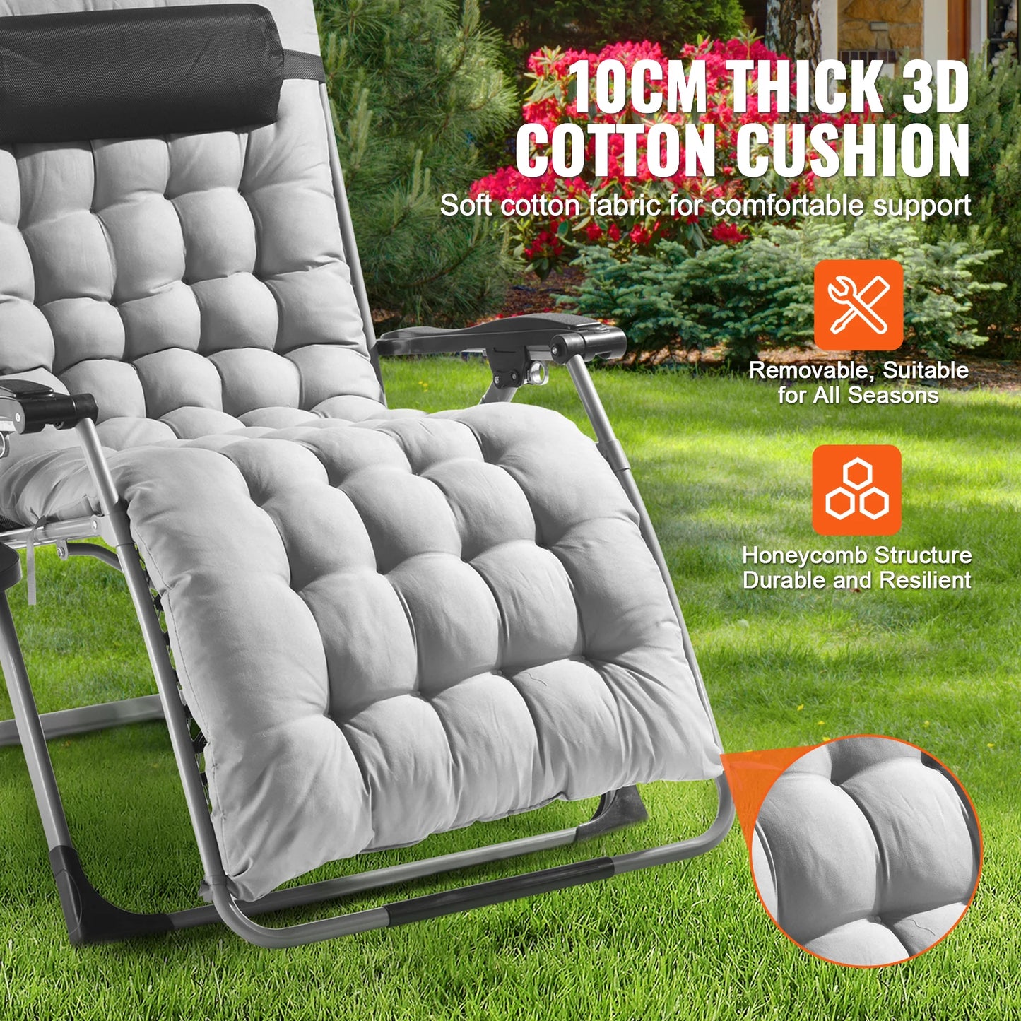 SucceBuy Zero Gravity Chair Recliner With Cupholder